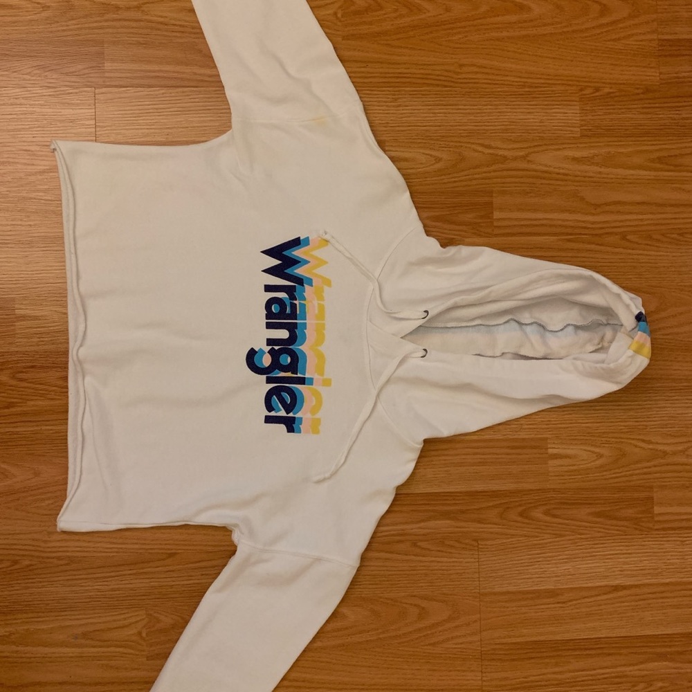 cropped wrangler hoodie from pacsun